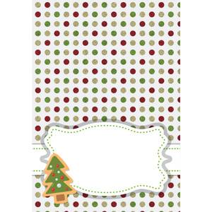 Cookie Swap Place Card Christmas Tree