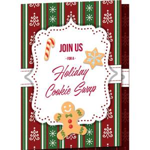 Cookie Swap Party Invitations 