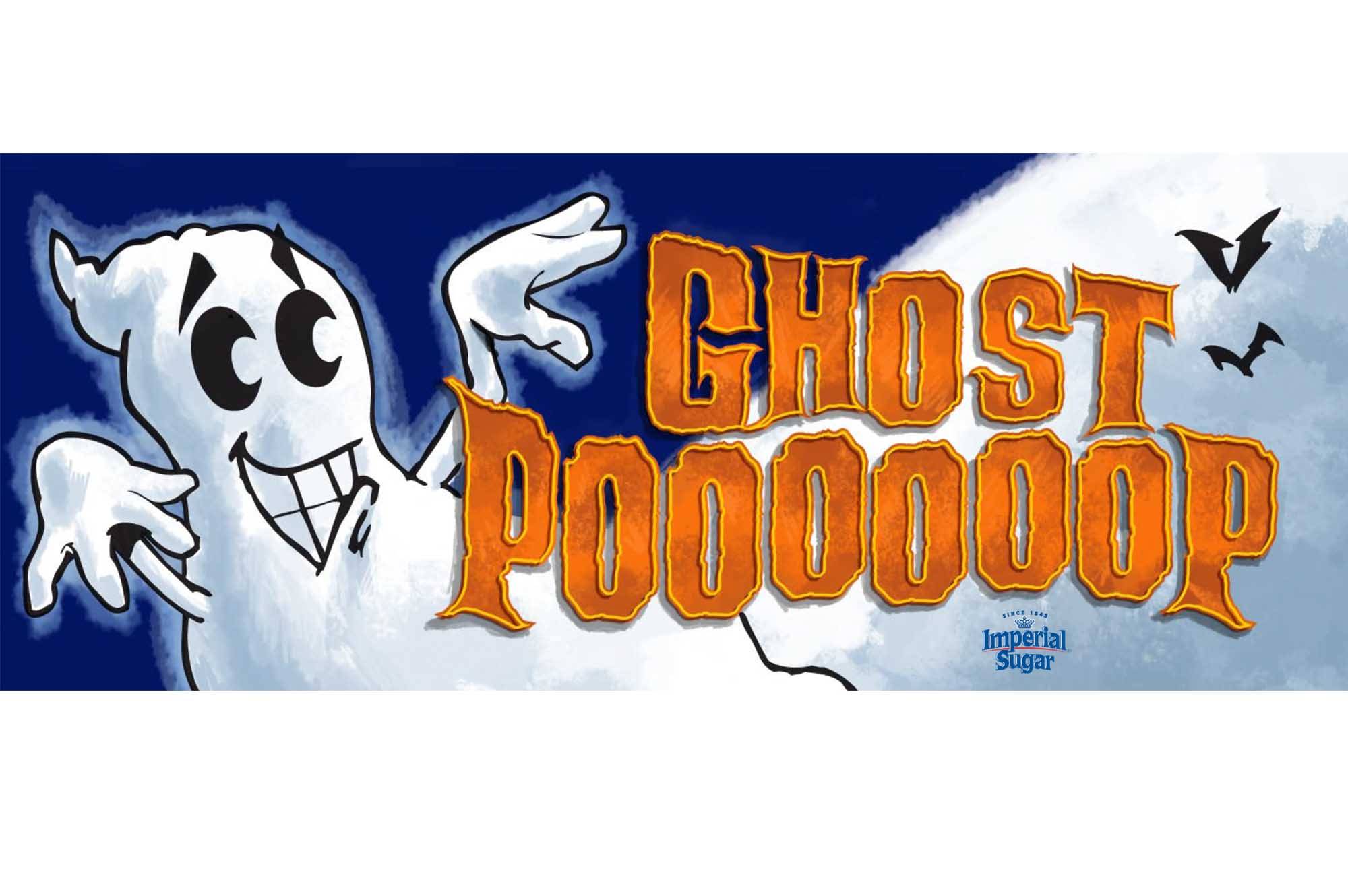 Ghost Poop Treat Bag Topper