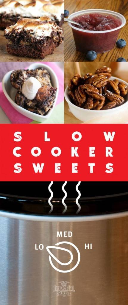 slow cooker sweets