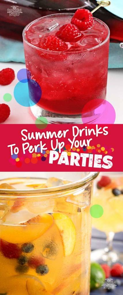 Perk Up Your Parties with Summer Drinks