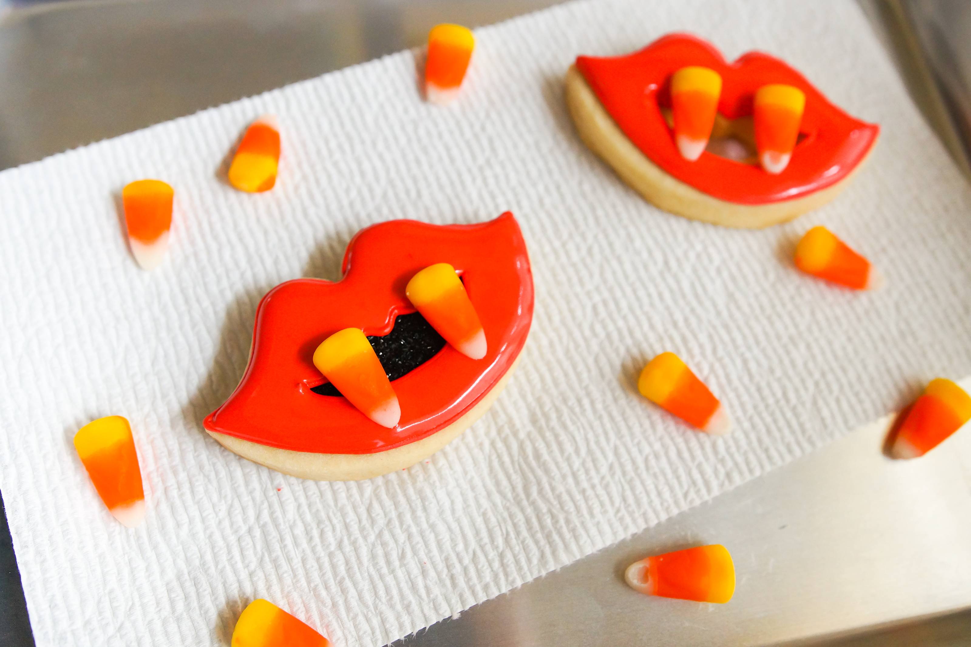 fang decorated cookies IMP candy corn.jpg