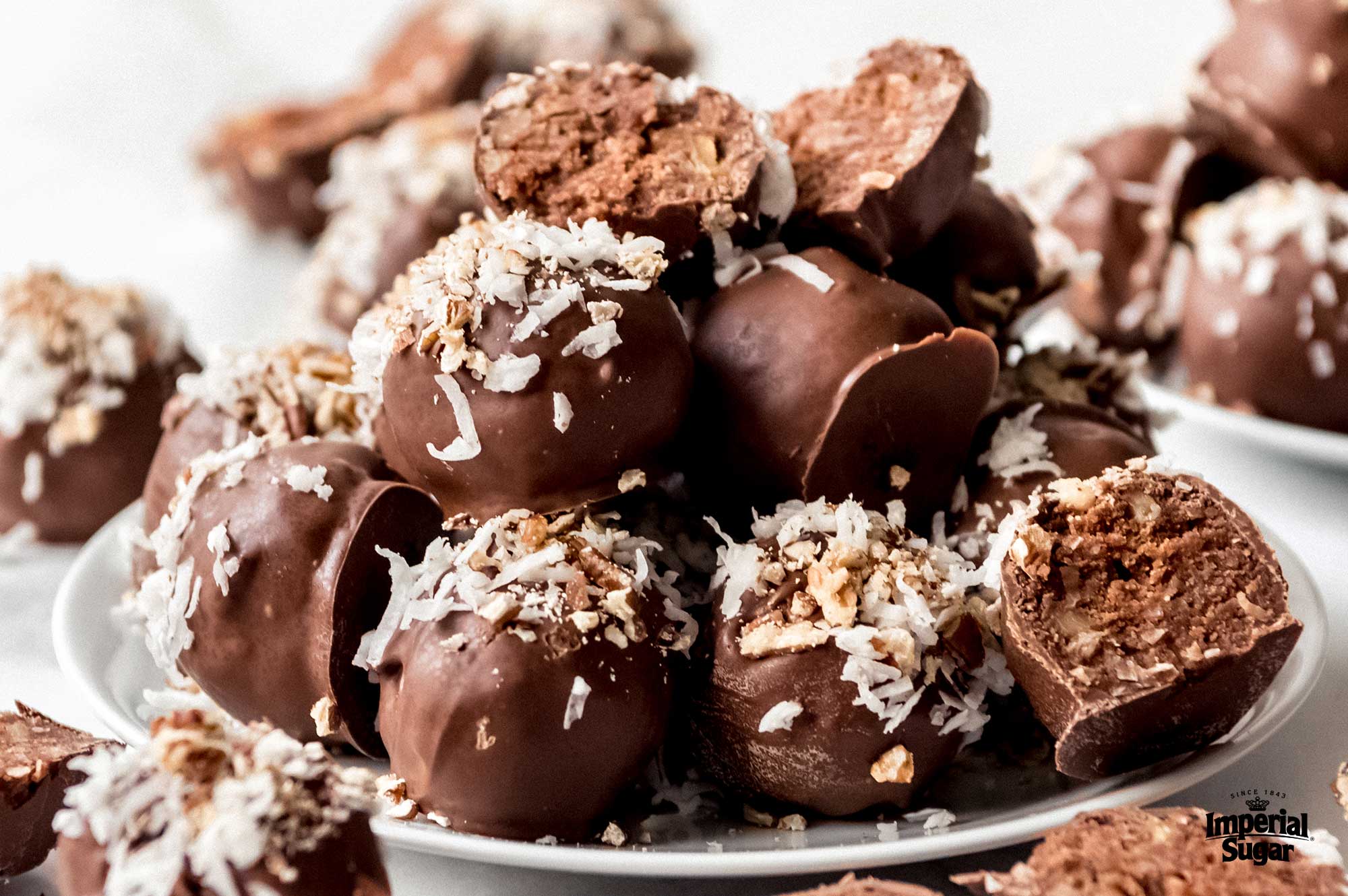 German Chocolate Cake Balls | Foodtalk
