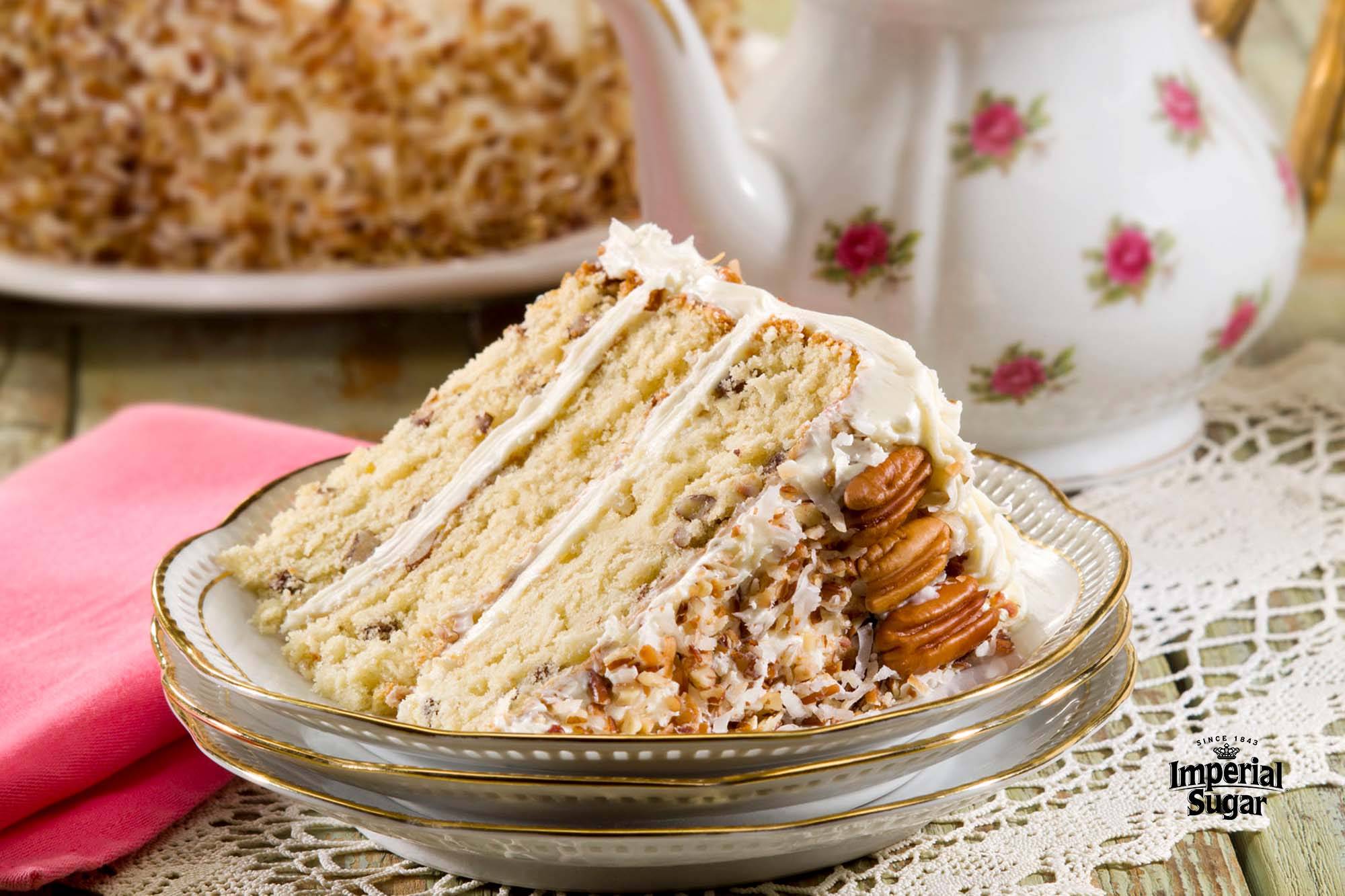 Geraldines Italian Cream Cake Recipe  Bakepedia