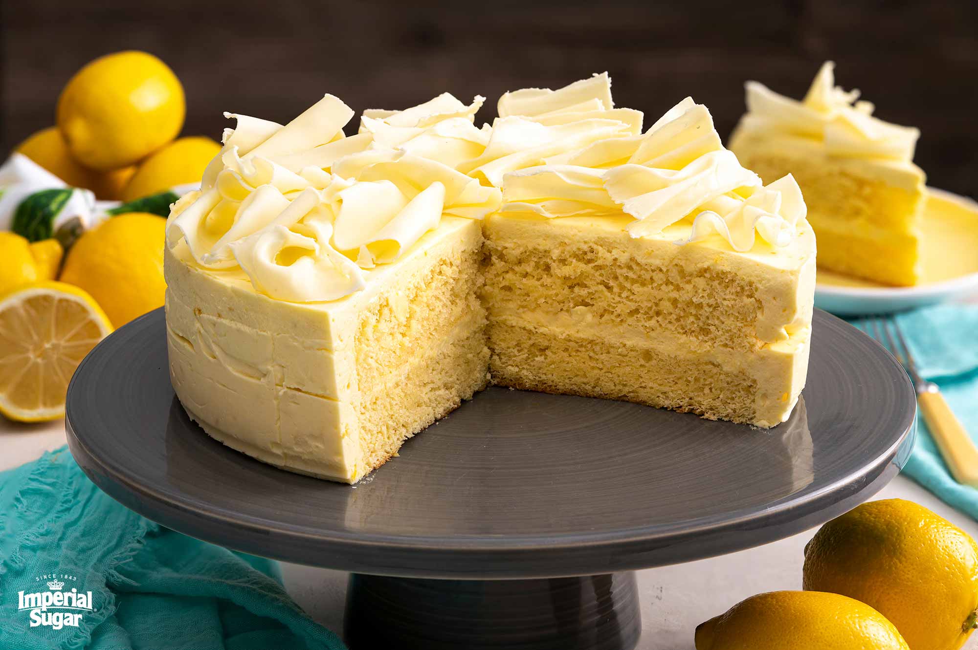 Lemon Curd Mousse Cake Recipe | Epicurious
