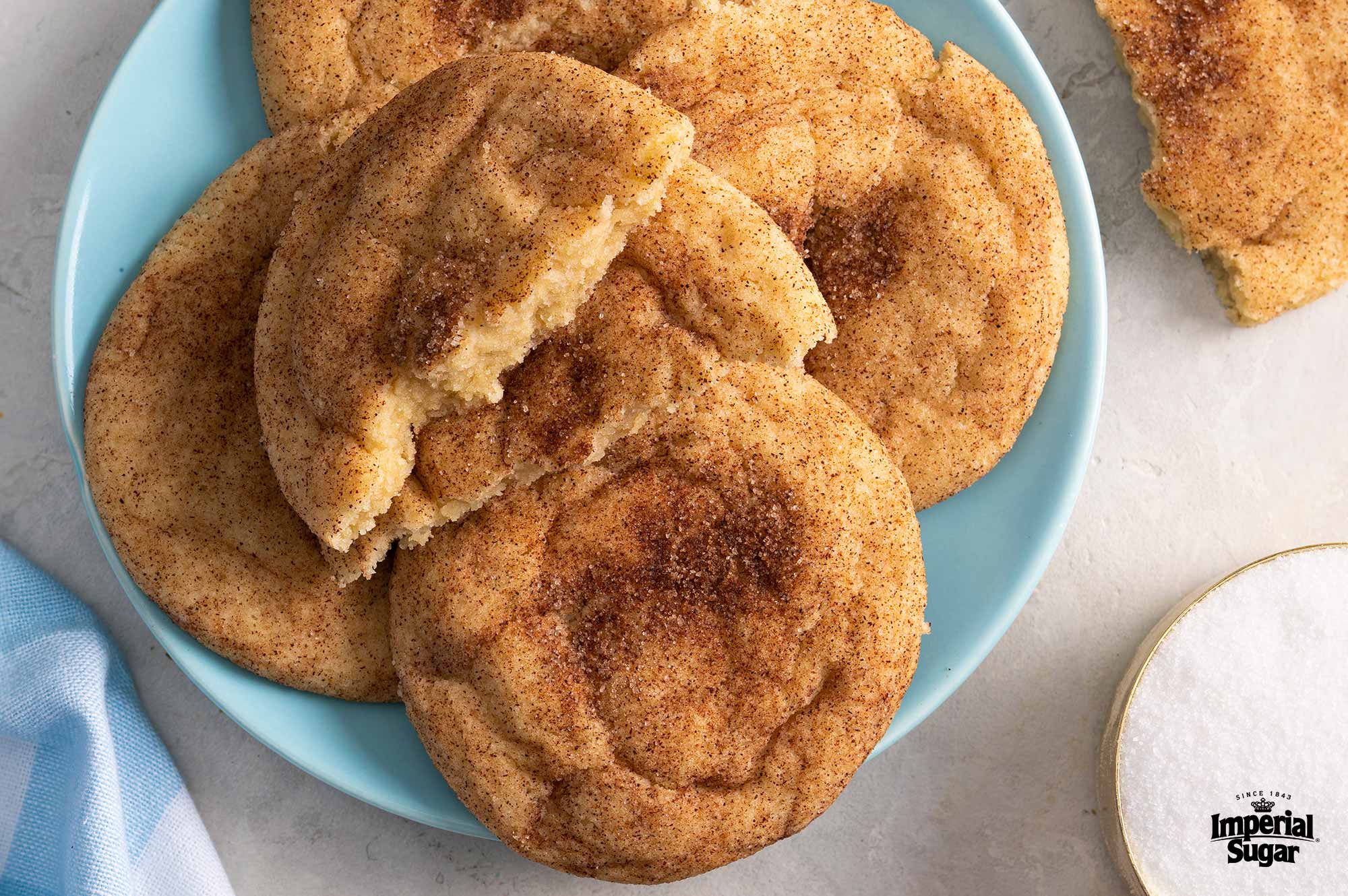 "thick soft baked snickerdoodles"