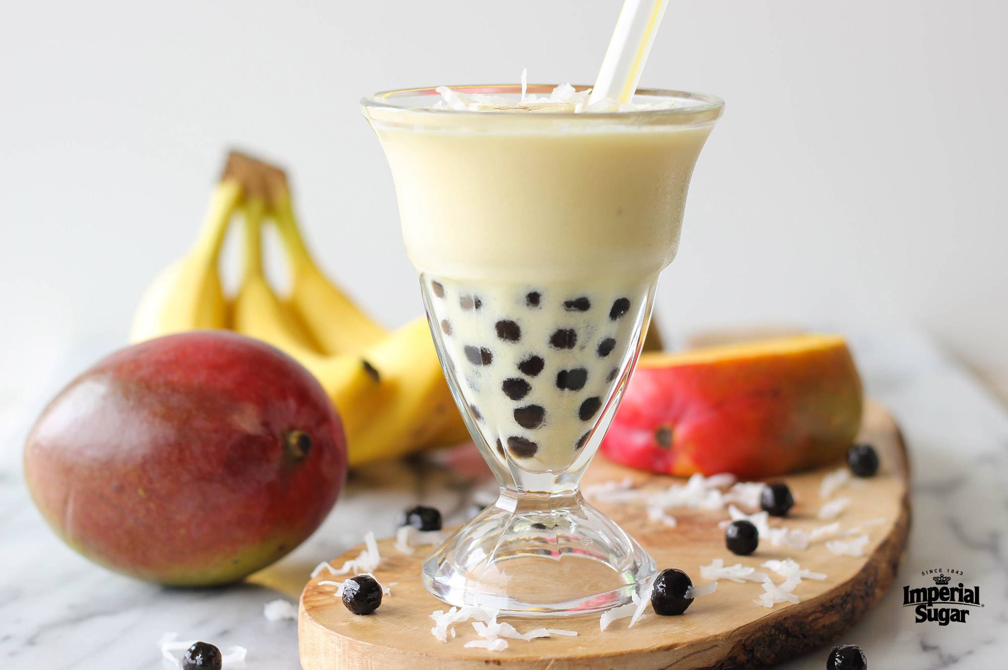 Tropical Smoothie with Tapioca Pearls | Imperial Sugar