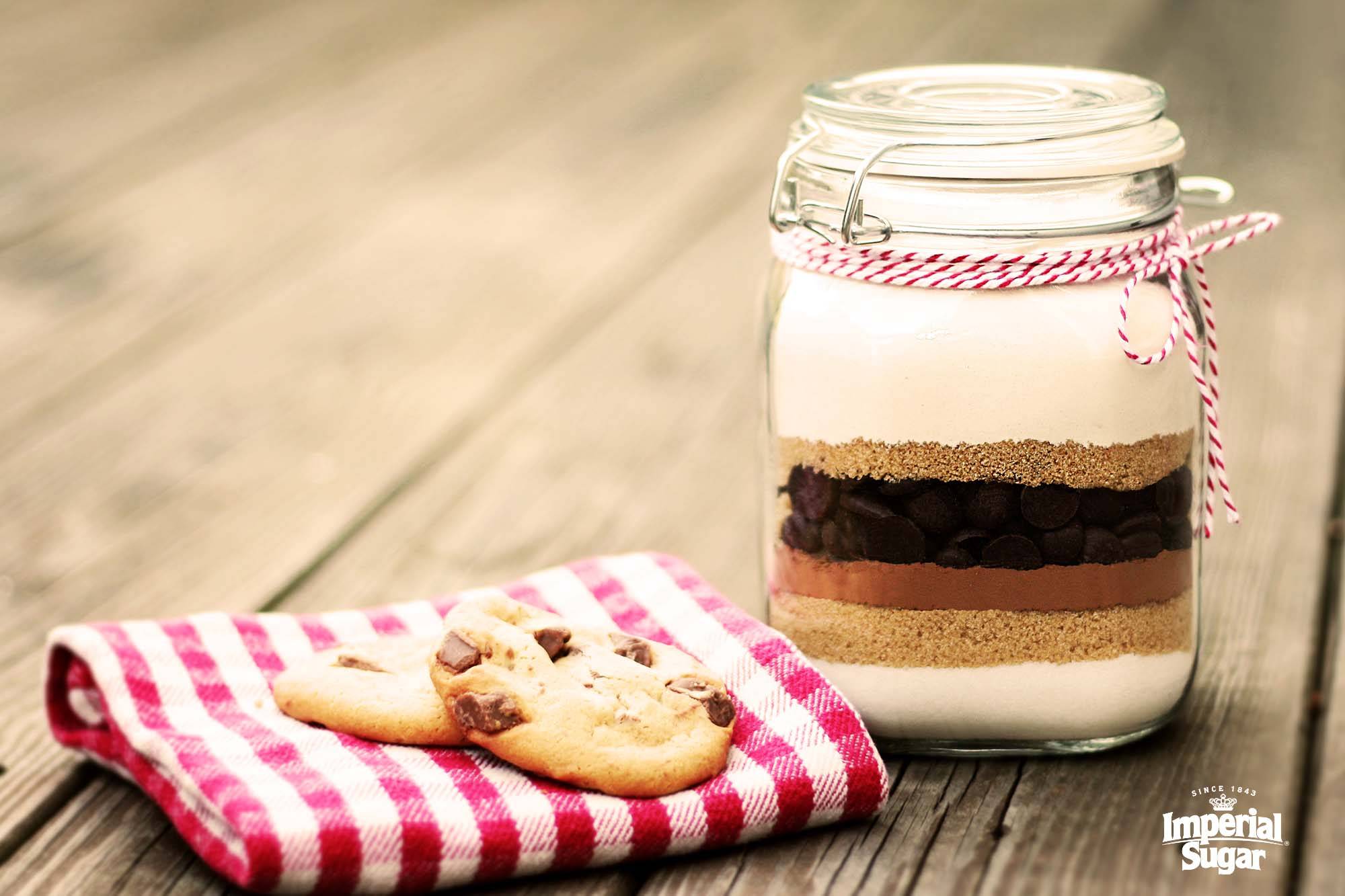 Chocolate Chip Cookie Mix in a Jar Imperial Sugar