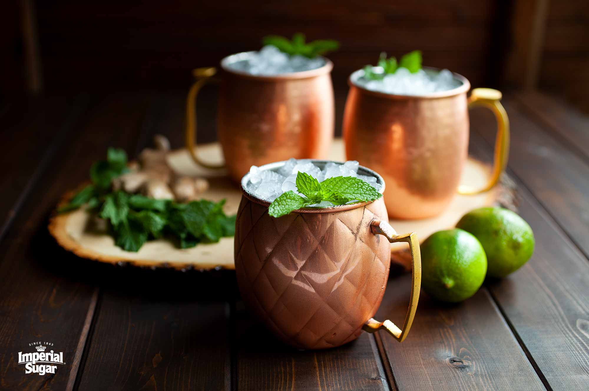 Moscow Mule with Ginger Syrup | Imperial Sugar