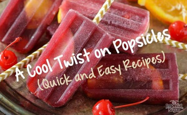 Quick & Easy Frozen Sweet Treats - A Cool Twist on Popsicles