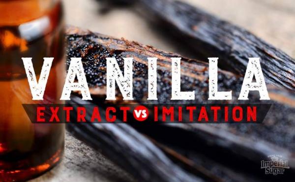 differences between vanilla extract & imitation vanilla