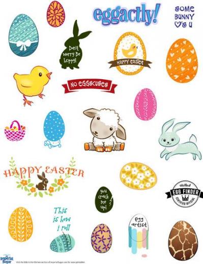 Easter Temporary Tattoos Preview