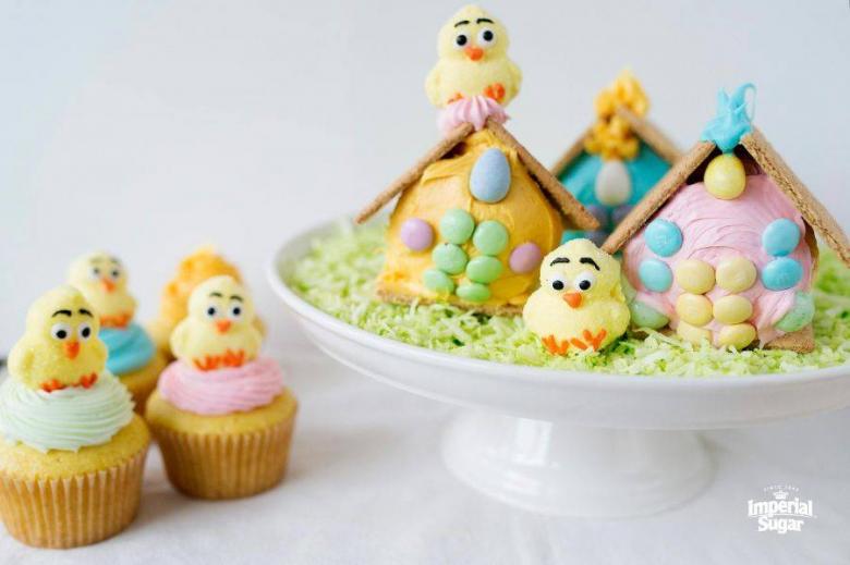 Chick Cottage Cupcakes