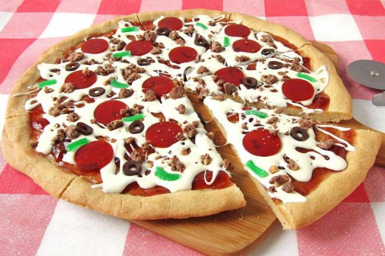 Cookie Pepperoni Pizza