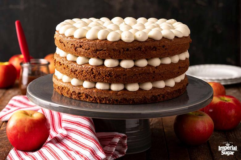 Apple Butter Cake with Cream Cheese Frosting Imperial 