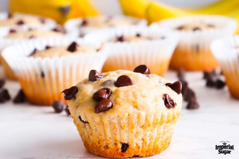Banana Chocolate Chip Muffins Imperial 