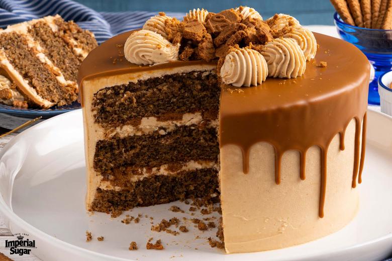 Biscoff Drip Cake Imperial 