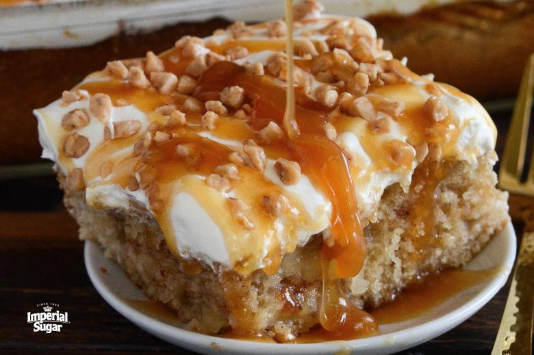 Caramel Apple Toffee Cake imperial