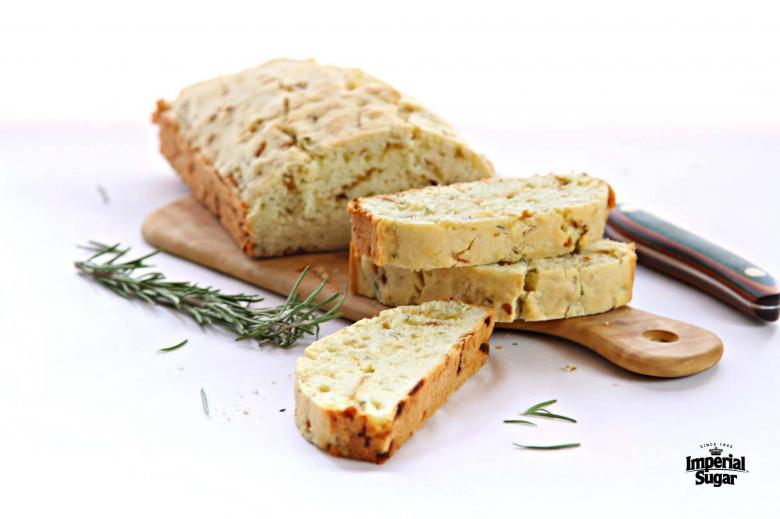 Rosemary and Caramelized Onion Quick Bread