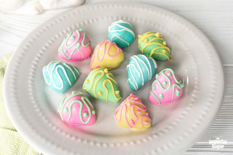 Chocolate Covered Strawberry Easter Eggs