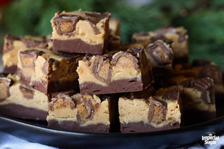 Chocolate Peanut Butter Cup Fudge Imperial