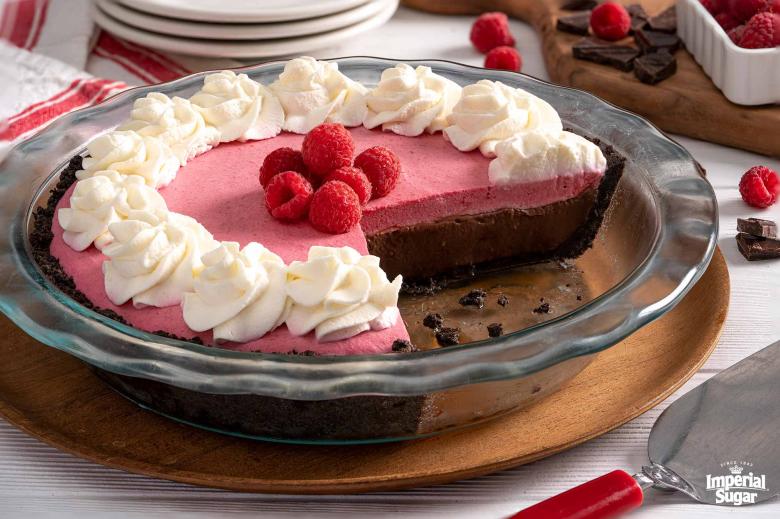 No Bake Chocolate Raspberry Cream Pie – Imperial 
