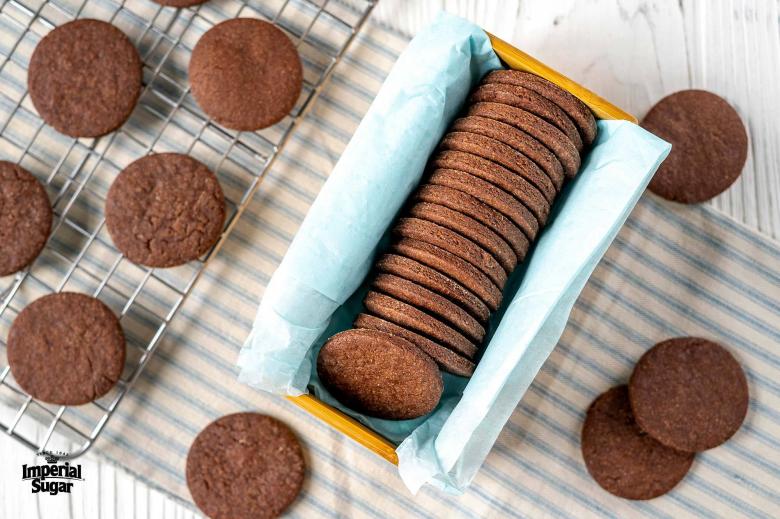 Chocolate Wafer Cookies 