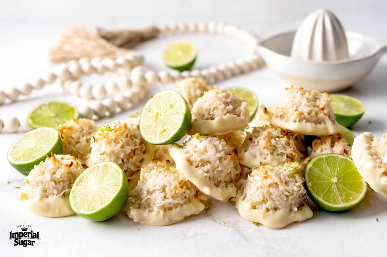 Coconut Lime Macaroons Imperial 