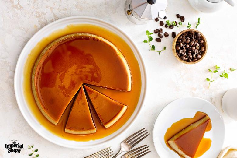 Coffee Flan Imperial 