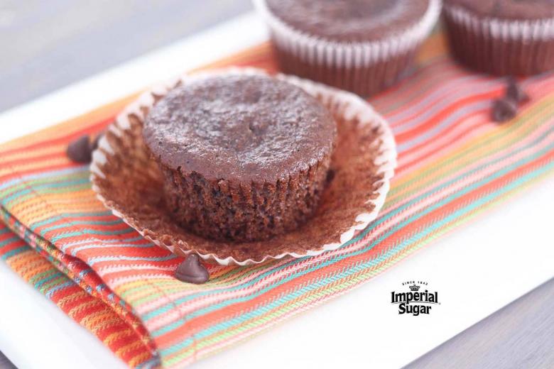 Double Chocolate Cherry Cranberry Muffins