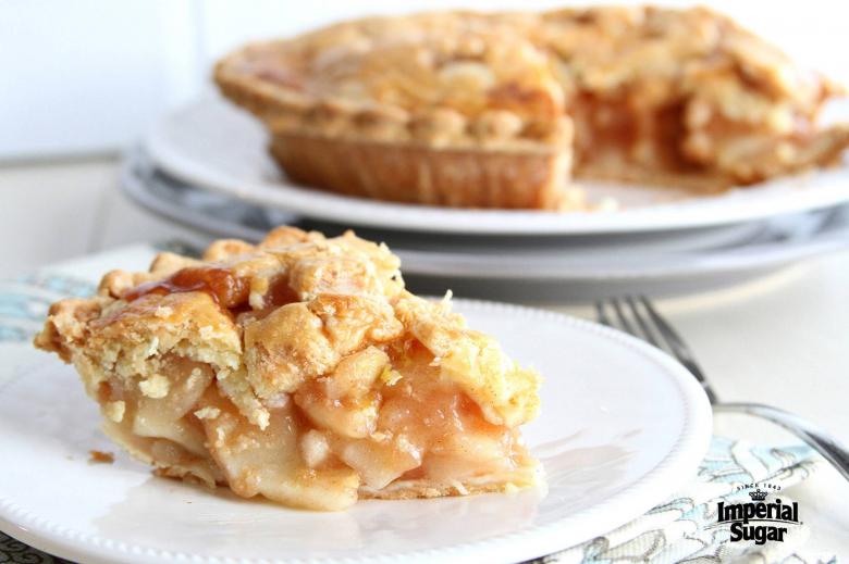 Double Crusted Sweet Tart Apple Pie imperial
