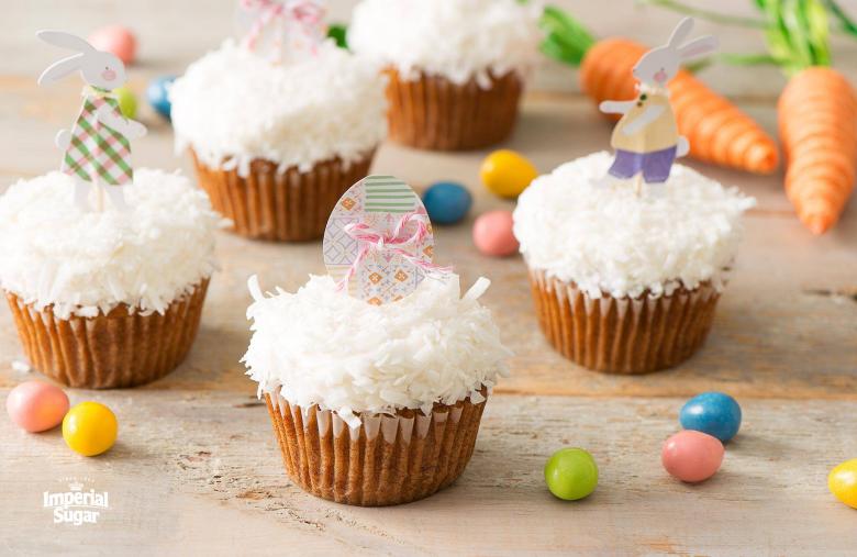 Easter Bunny Carrot Cupcakes imperial