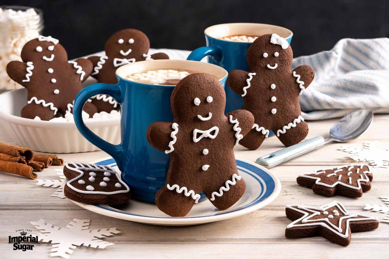 Hot Cocoa Gingerbread Cookies Imperial 