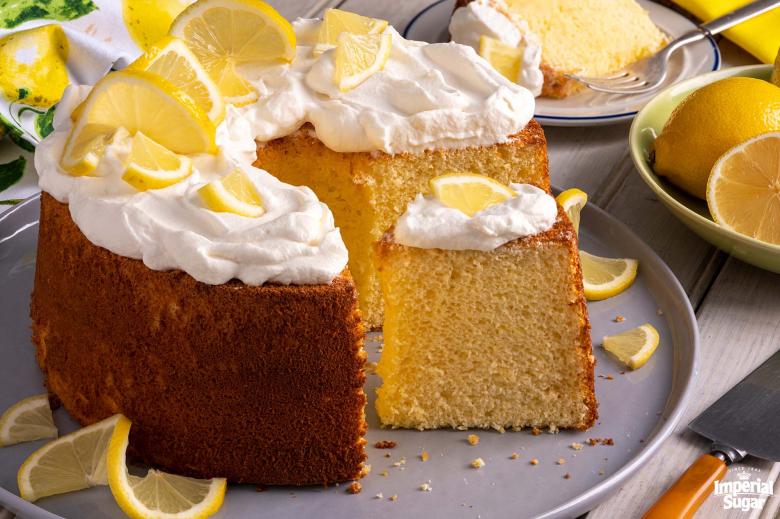 Lemon Chiffon Cake Imperial