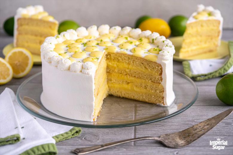 Lemon Lime Layer Cake imperial