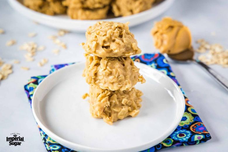 No Bake Peanut Butter Cookies Imperial 