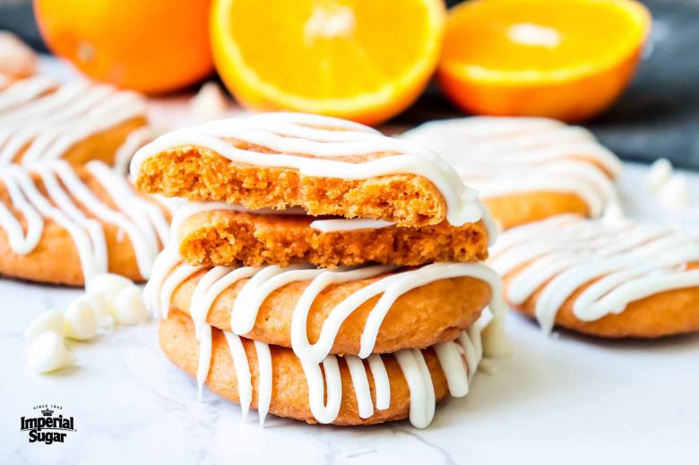 Orange Creamsicle Cookies Imperial 