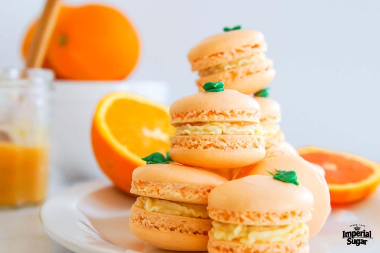 Orange Macarons Imperial 