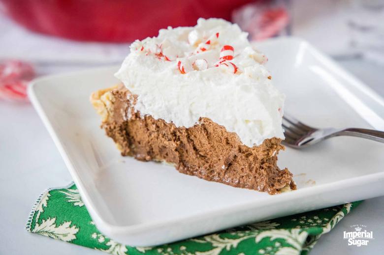 Peppermint French Silk Pie imperial