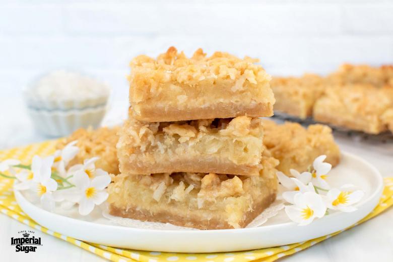 Pineapple Coconut Bars Imperial 