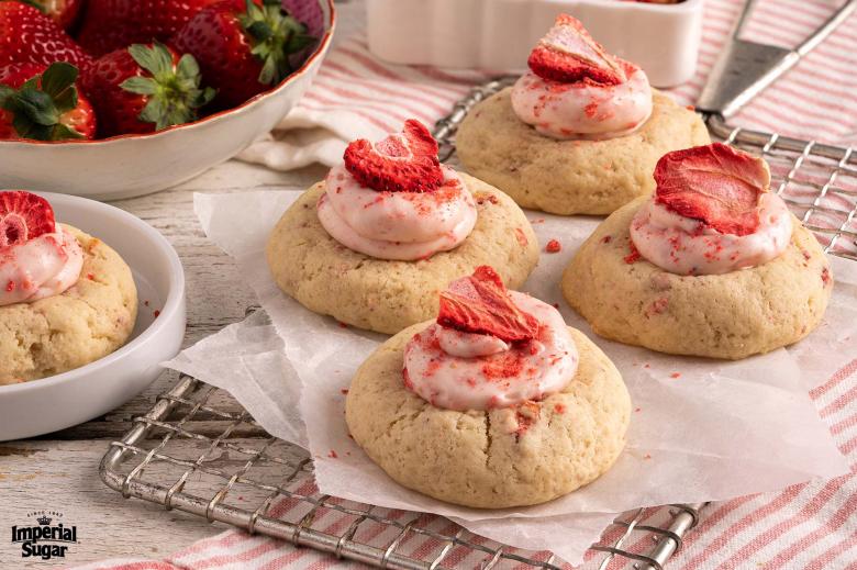Strawberry Cheesecake Cookies Imperial
