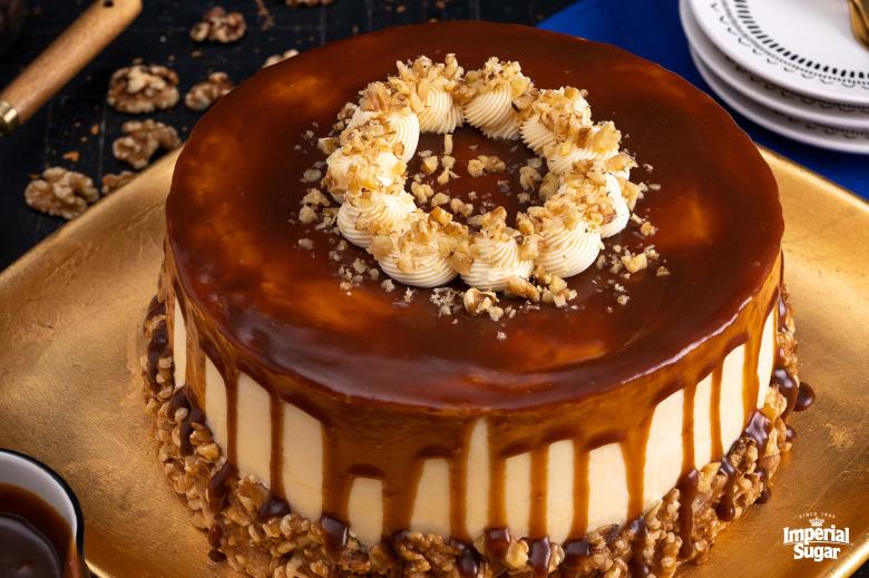 Vanilla Cake with Coffee Caramel Imperial