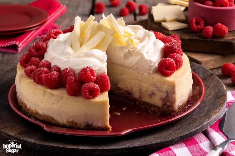 White Chocolate Raspberry Cheesecake Imperial 