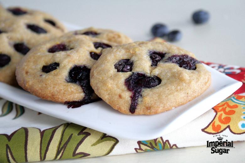 Blueberry Cream Cheese Muffin Cookies