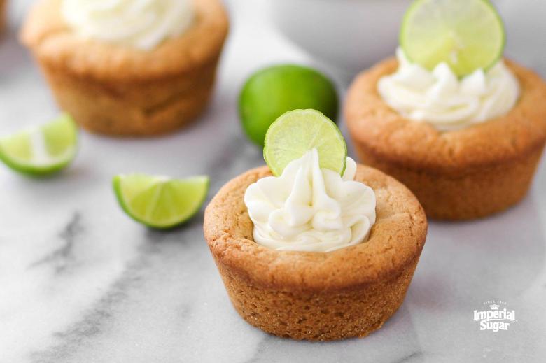 Key Lime Cookie Cups imperial