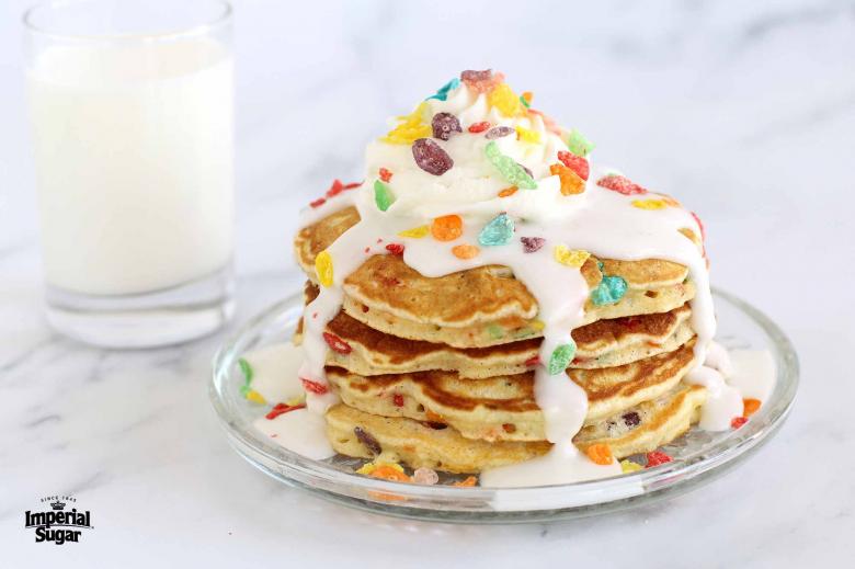 Milk and Cereal Pancakes Imperial 