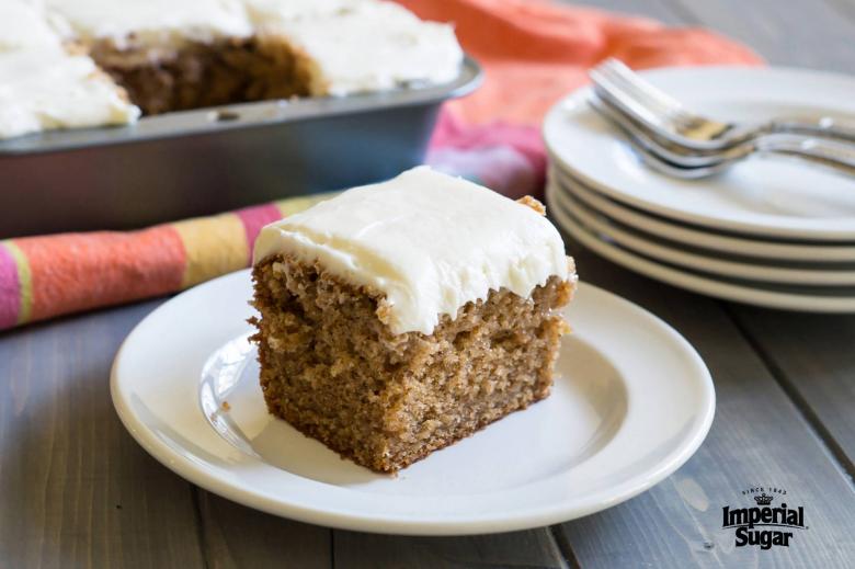 Old Fashioned Spice Cake with Cream Cheese Frosting imperial