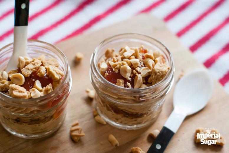 Peanut Butter and Jelly Parfaits imperial