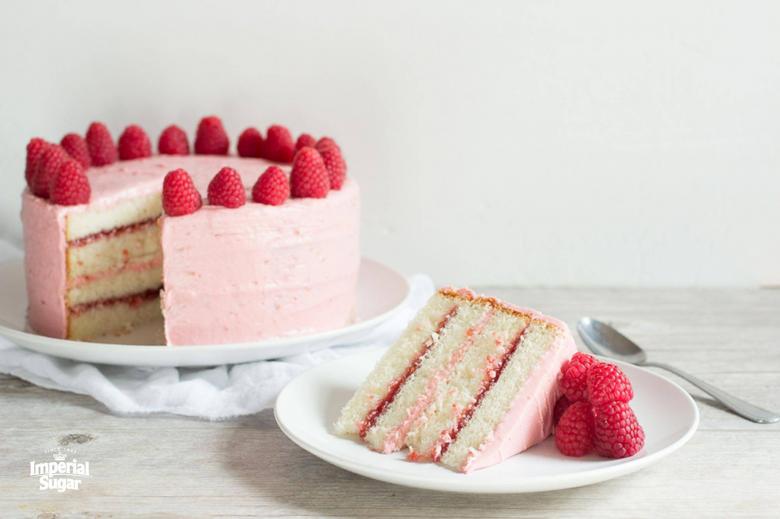Raspberry Layer Cake