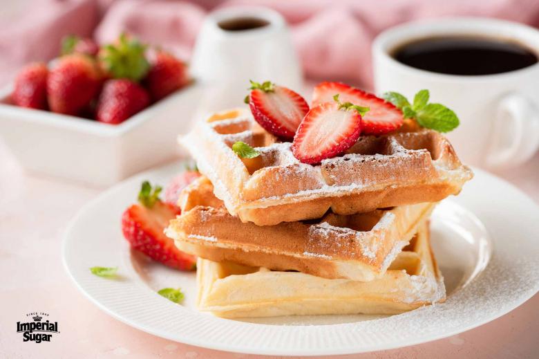 Sour Cream Waffles imperial